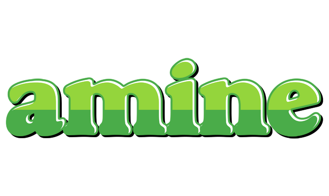 Amine apple logo