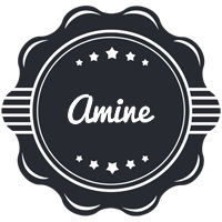 Amine badge logo