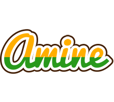 Amine banana logo