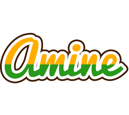 Amine banana logo
