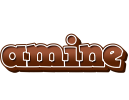 Amine brownie logo