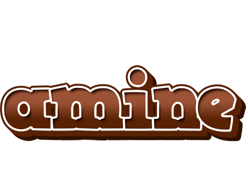 Amine brownie logo