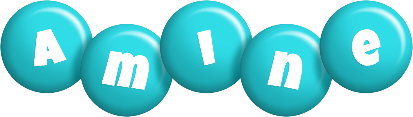 Amine candy-azur logo