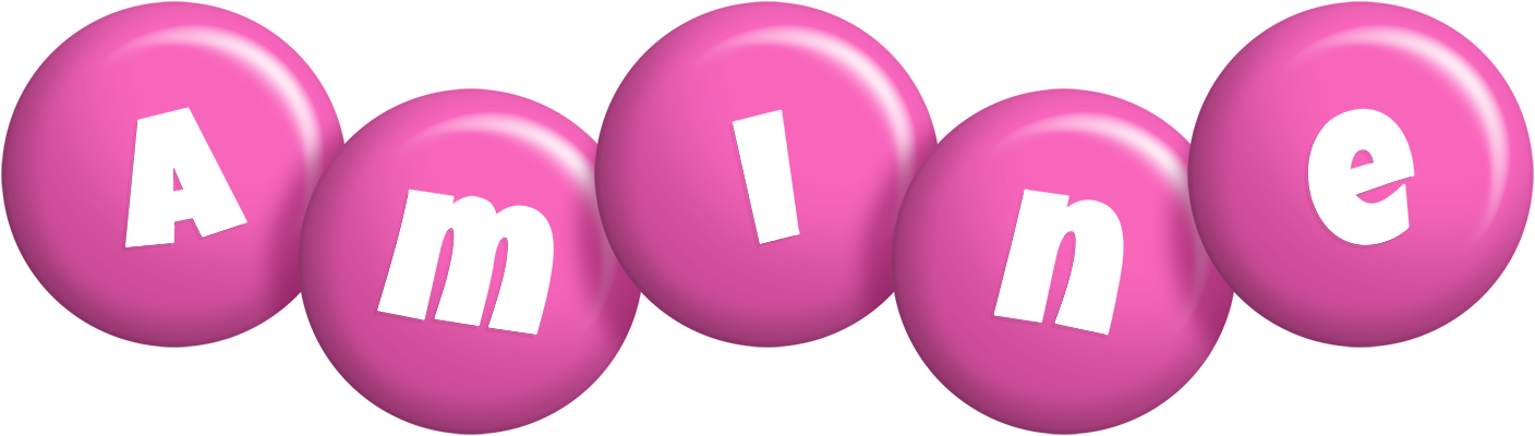 Amine candy-pink logo