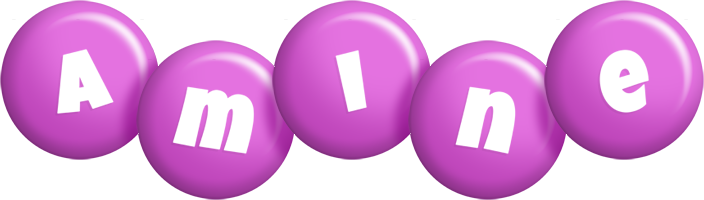 Amine candy-purple logo