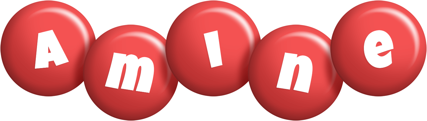 Amine candy-red logo