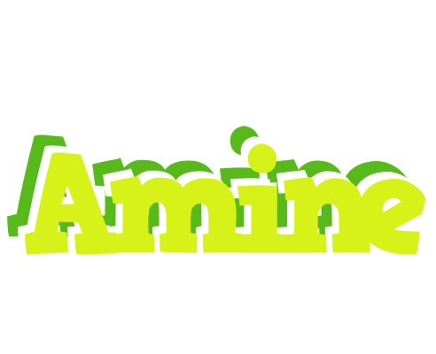Amine citrus logo
