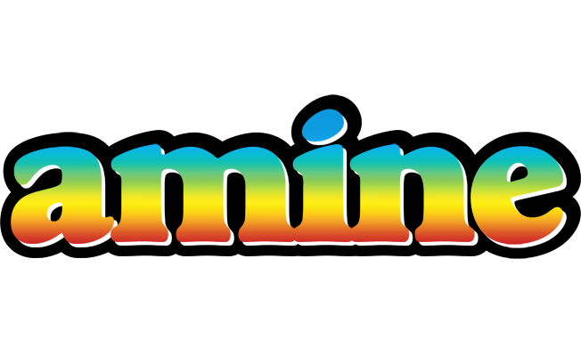 Amine color logo
