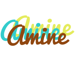 Amine cupcake logo