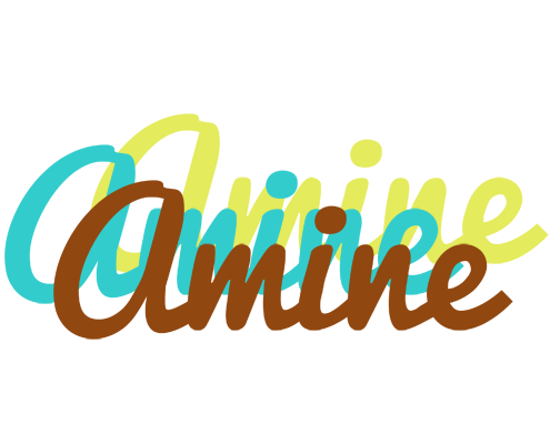 Amine cupcake logo