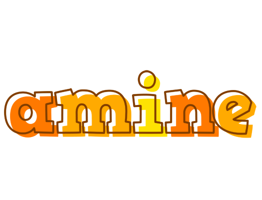 Amine desert logo