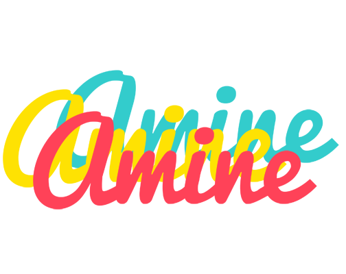 Amine disco logo