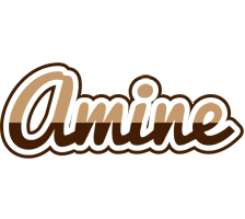 Amine exclusive logo