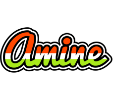 Amine exotic logo