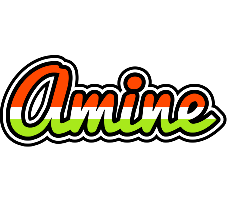 Amine exotic logo