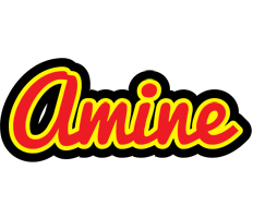 Amine fireman logo