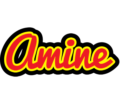 Amine fireman logo