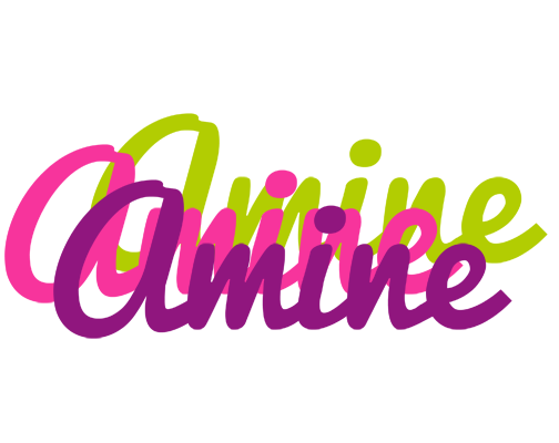 Amine flowers logo