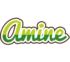 Amine golfing logo