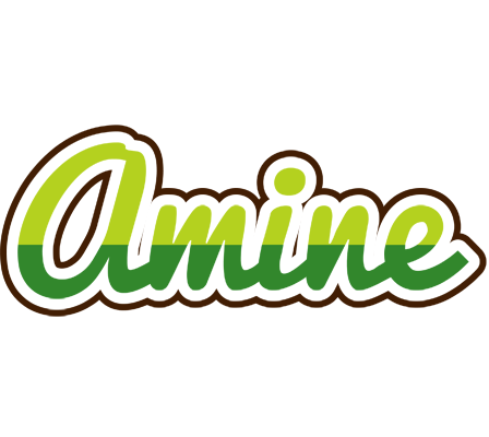 Amine golfing logo