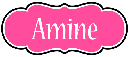 Amine invitation logo