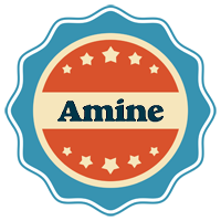 Amine labels logo