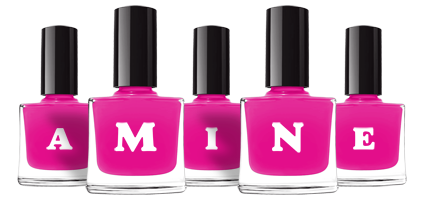 Amine nails logo