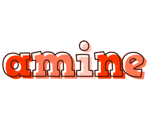 Amine paint logo