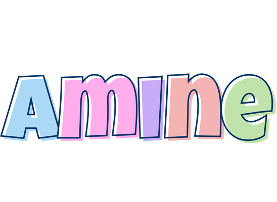 Amine pastel logo