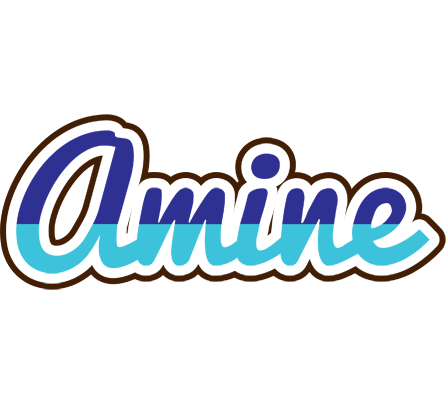 Amine raining logo
