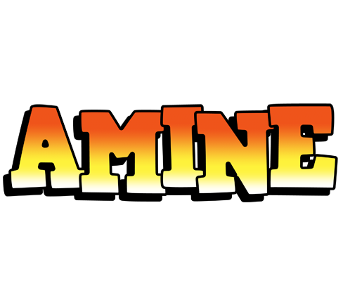 Amine sunset logo