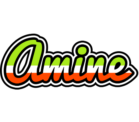 Amine superfun logo