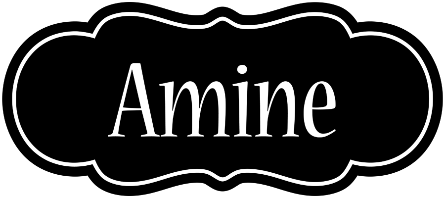 Amine welcome logo