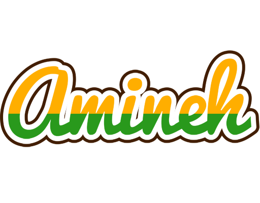 Amineh banana logo