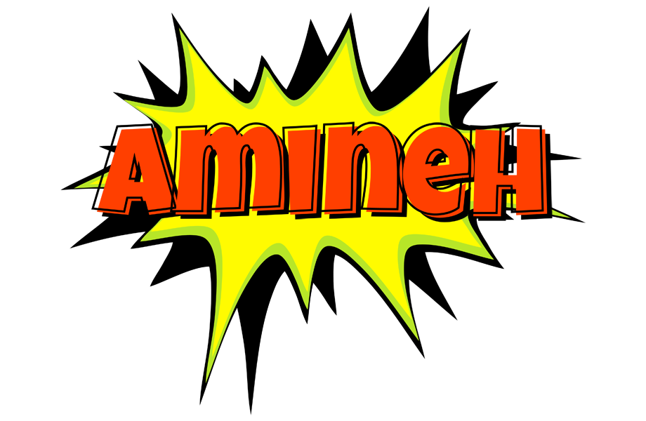 Amineh bigfoot logo
