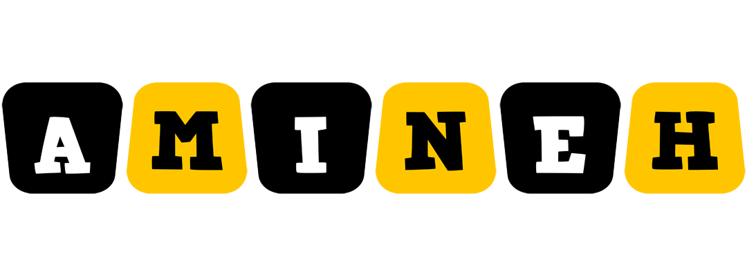 Amineh boots logo