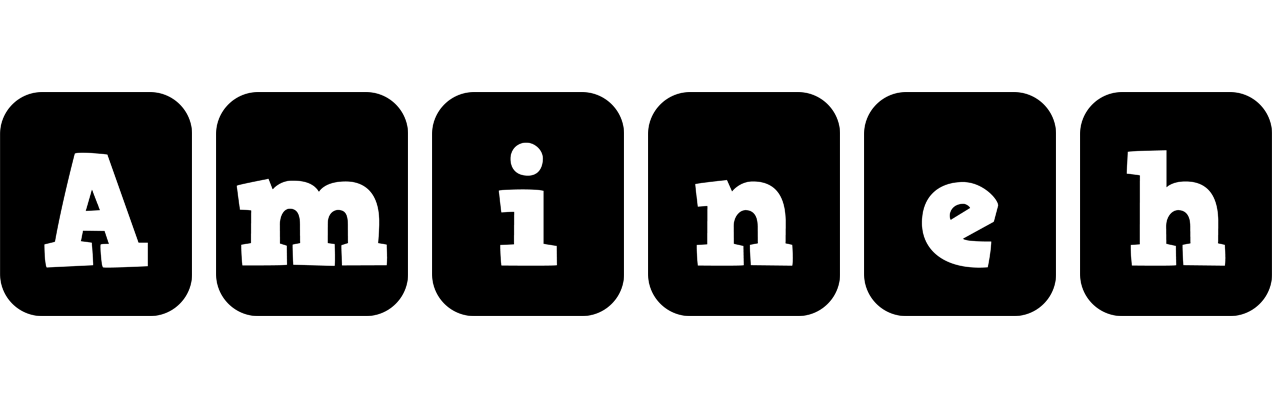 Amineh box logo