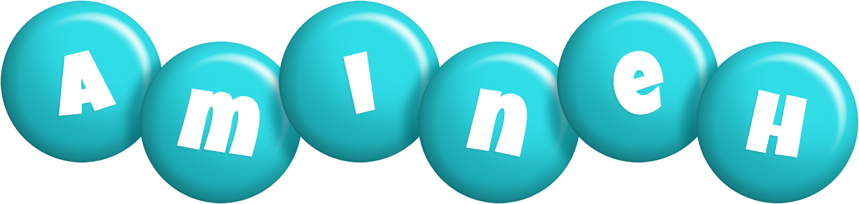 Amineh candy-azur logo
