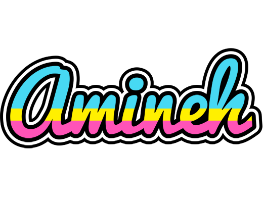 Amineh circus logo