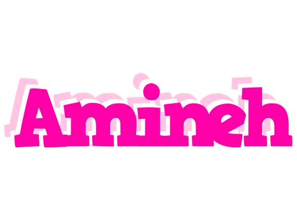 Amineh dancing logo
