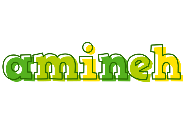 Amineh juice logo