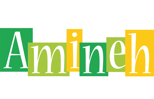 Amineh lemonade logo