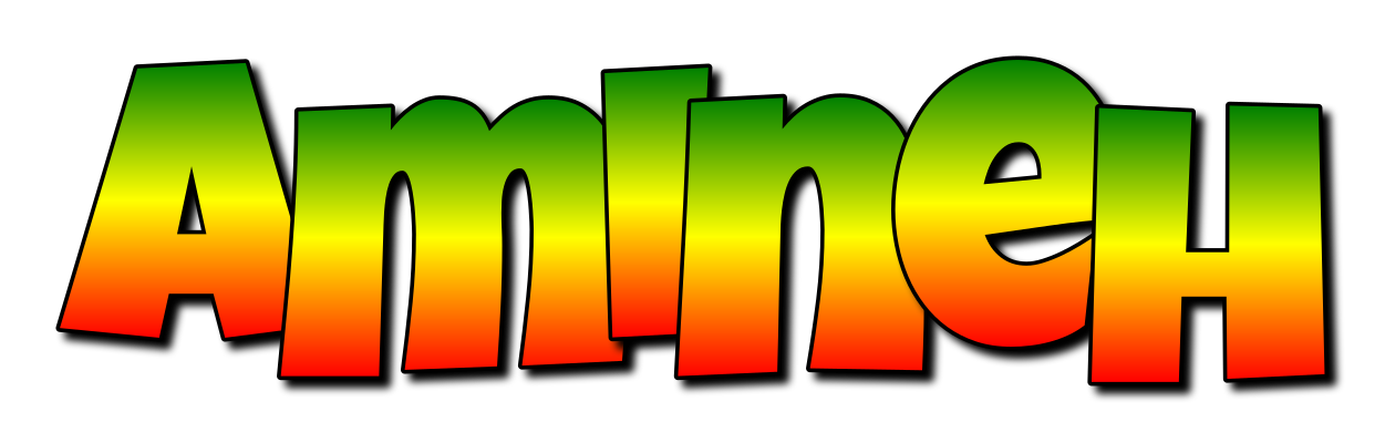 Amineh mango logo