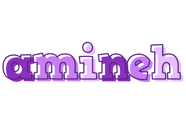 Amineh sensual logo