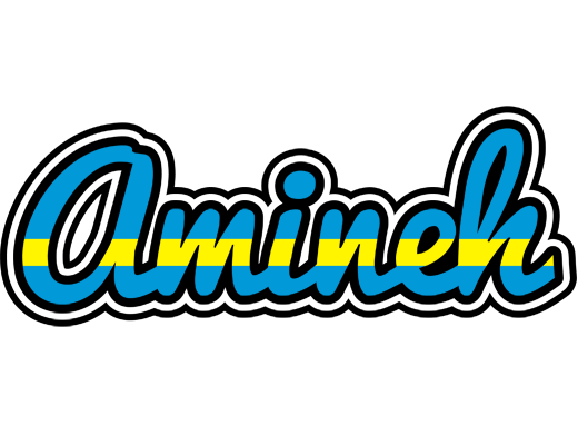 Amineh sweden logo