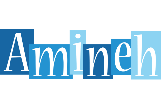 Amineh winter logo