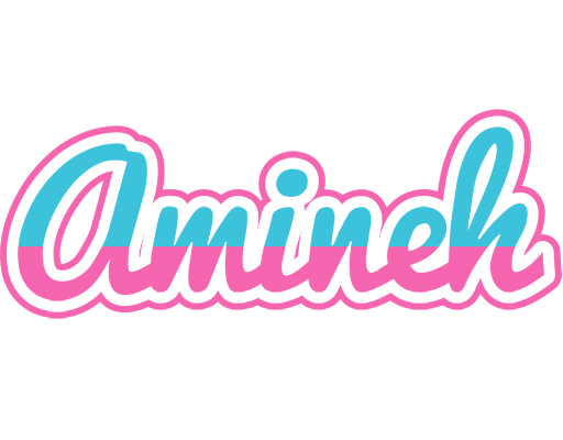 Amineh woman logo