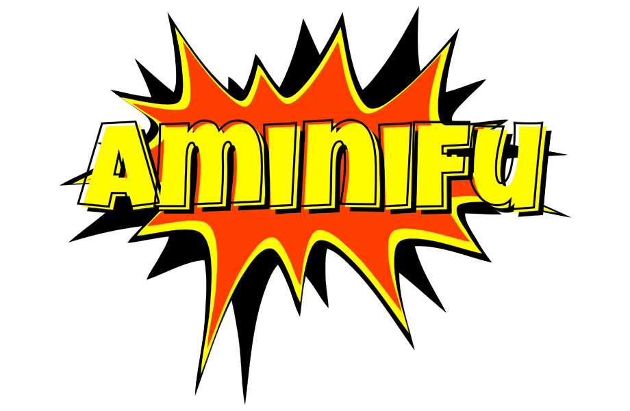Aminifu bazinga logo