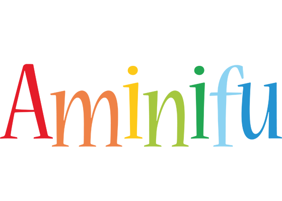 Aminifu birthday logo