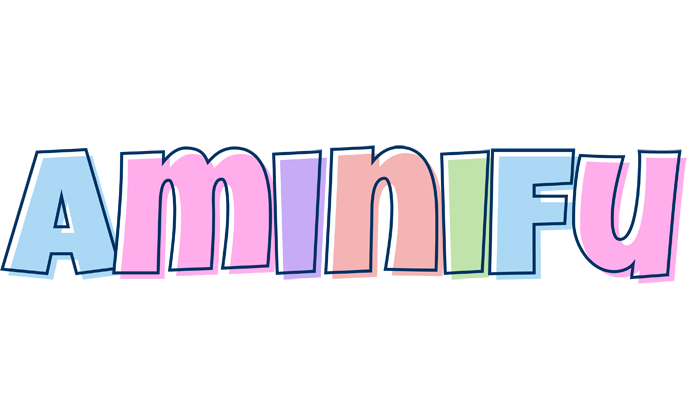 Aminifu pastel logo